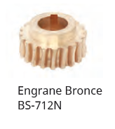 ENGRANE BRONCE BS-712N