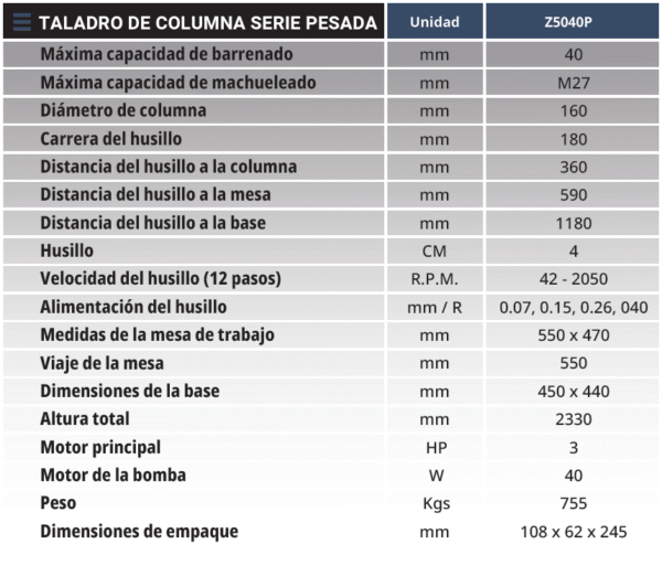 Z5040P - Imagen 2
